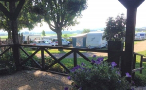 Een mooi plekje op de camping in de Achterhoek